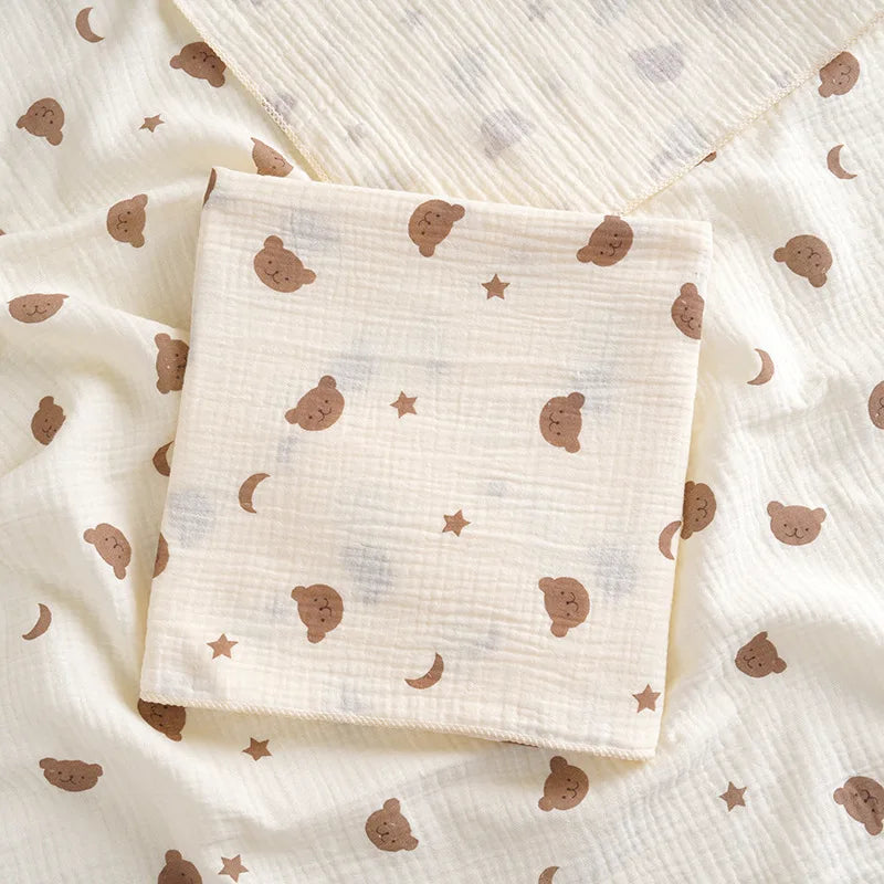 Cotton Muslin Swaddle Blanket