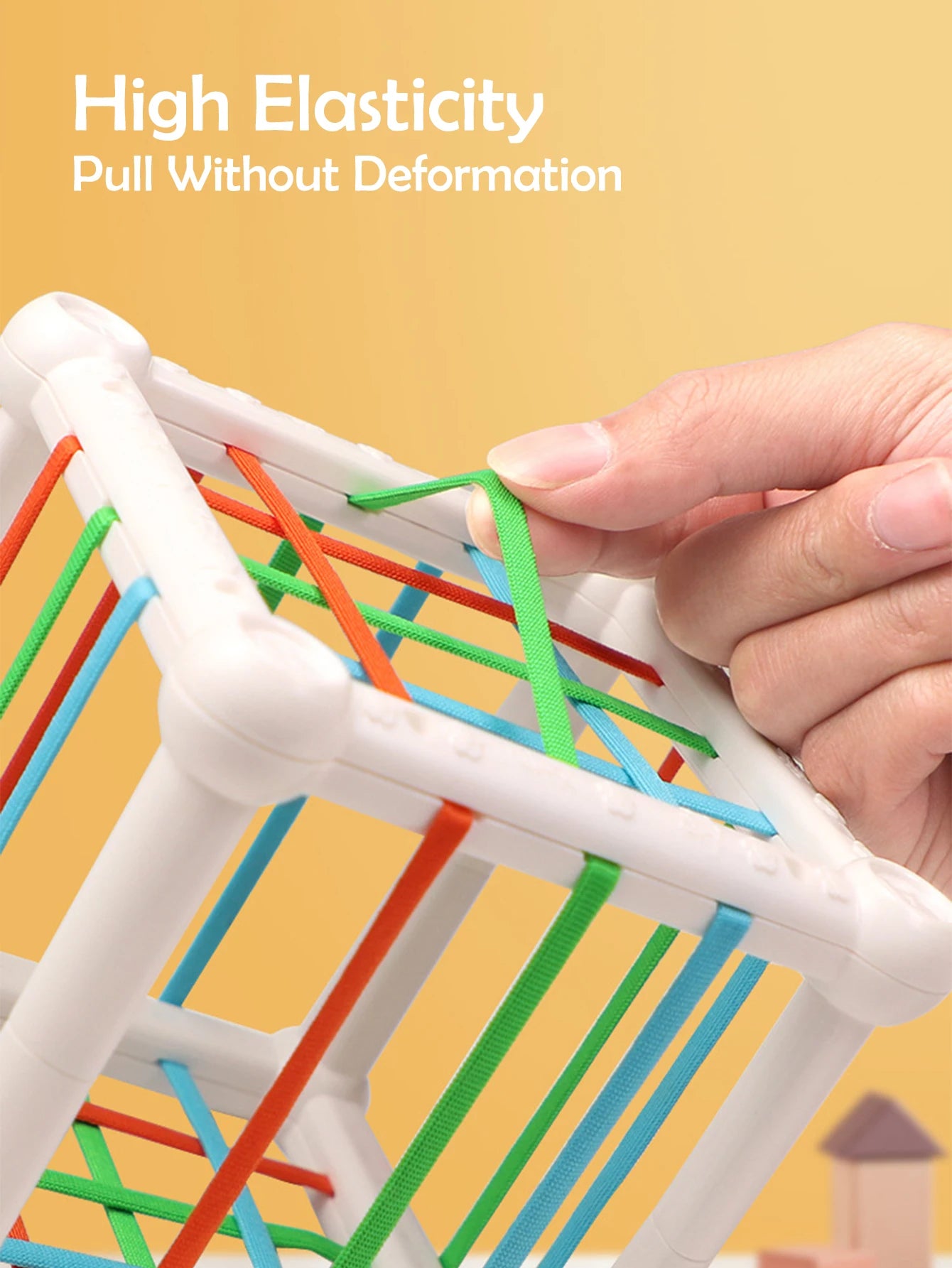 7Pcs Cube Shape Match & Stack Toy