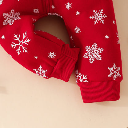 Christmas Sweater  Hooded Jumpsuit
