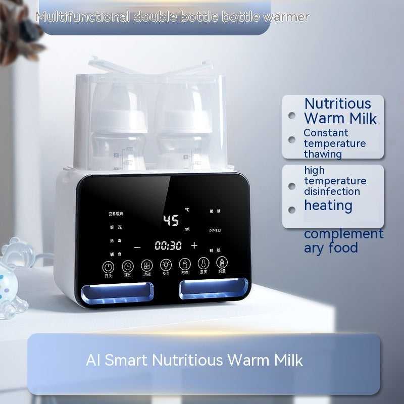 2-in-1 Smart Bottle Warmer & Sterilizer