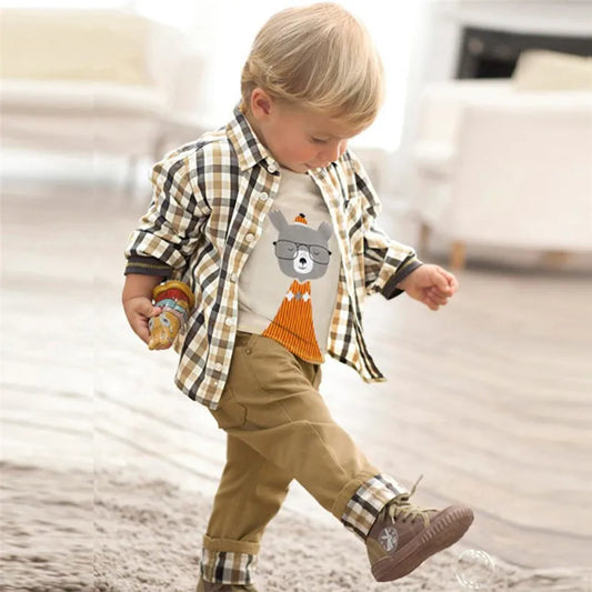 3-Piece Toddler Boy Outfit