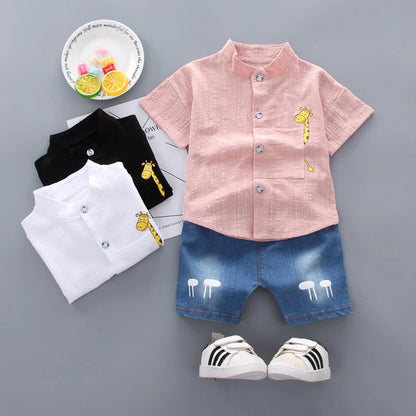 Cute Giraffe Summer Outfit