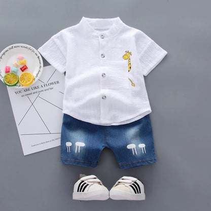 Cute Giraffe Summer Outfit