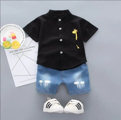 Cute Giraffe Summer Outfit