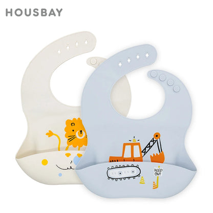 Waterproof Bibs Soft Silicone