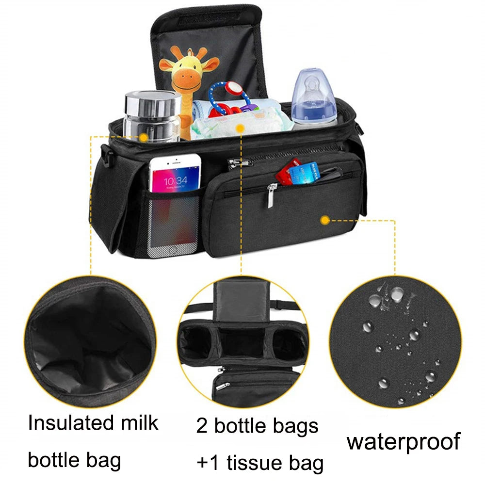 Stroller Organizer With Cup Holder