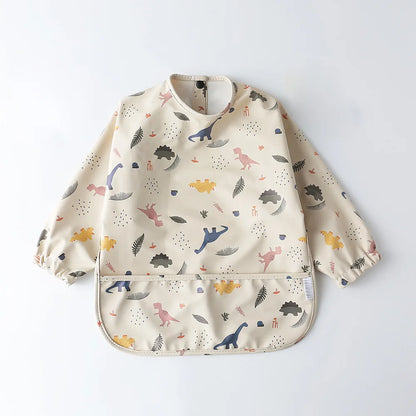 Long Sleeve Apron Pocket