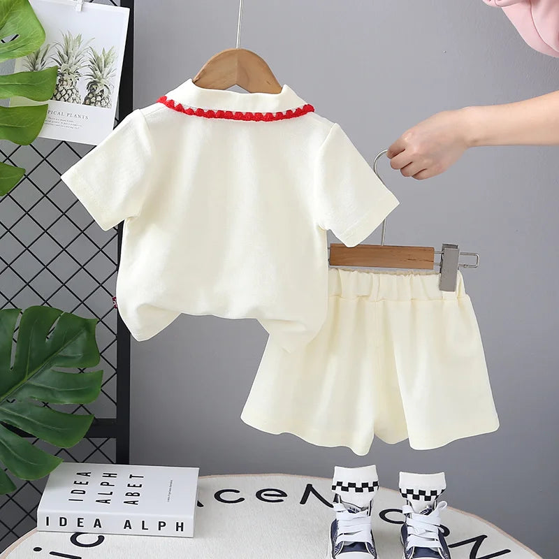Cute Strawberry Shorts 2Pcs/Sets