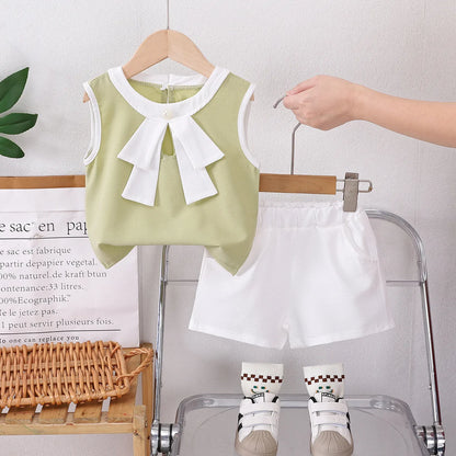 Sleeveless Vest and Shorts
