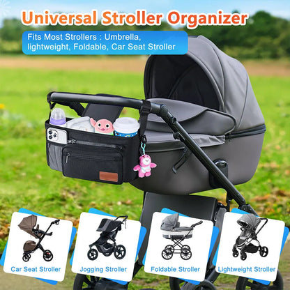 Stroller Organizer With Cup Holder