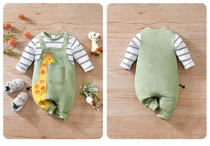 Playful Giraffe Romper