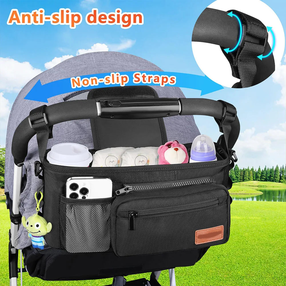 Stroller Organizer With Cup Holder