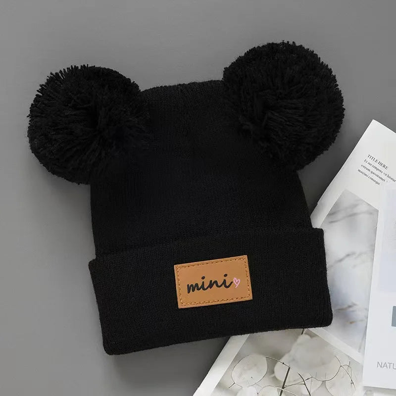 Winter Hats For Girls Boys Pompom Beanies