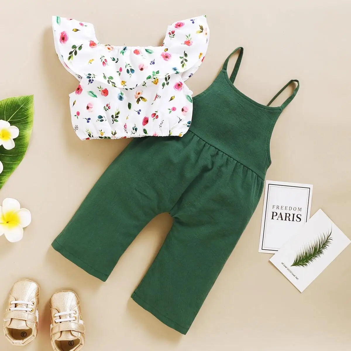 Girl Set Floral Print