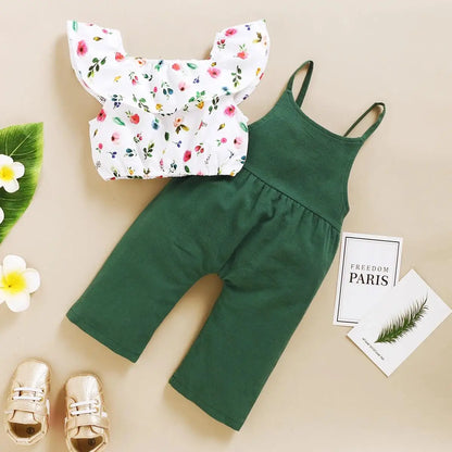 Girl Set Floral Print