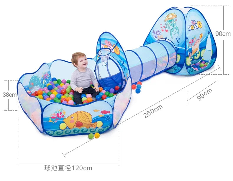 Tunnel Playground Pool