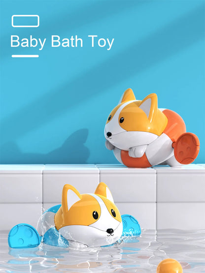 Swimming Fox Bath Toy