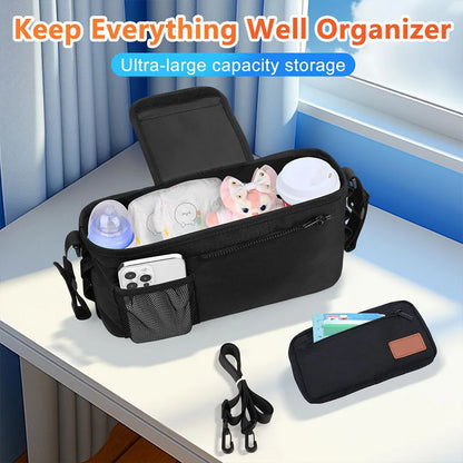 Stroller Organizer With Cup Holder