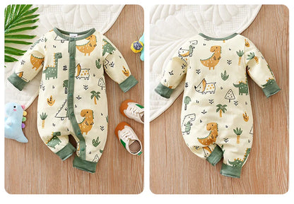 Cartoon Dinosaur One-Piece