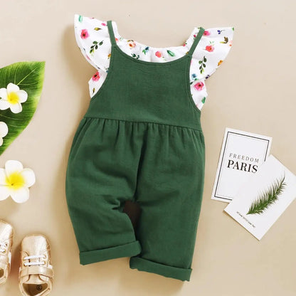 Girl Set Floral Print
