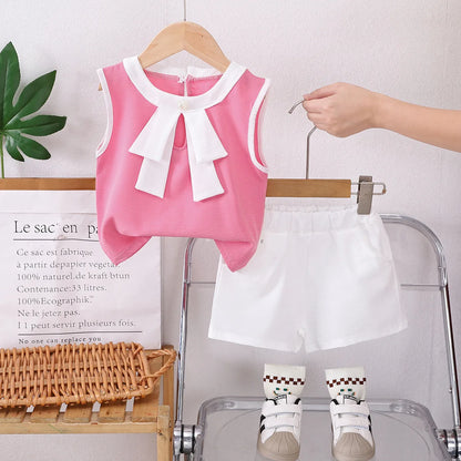 Sleeveless Vest and Shorts