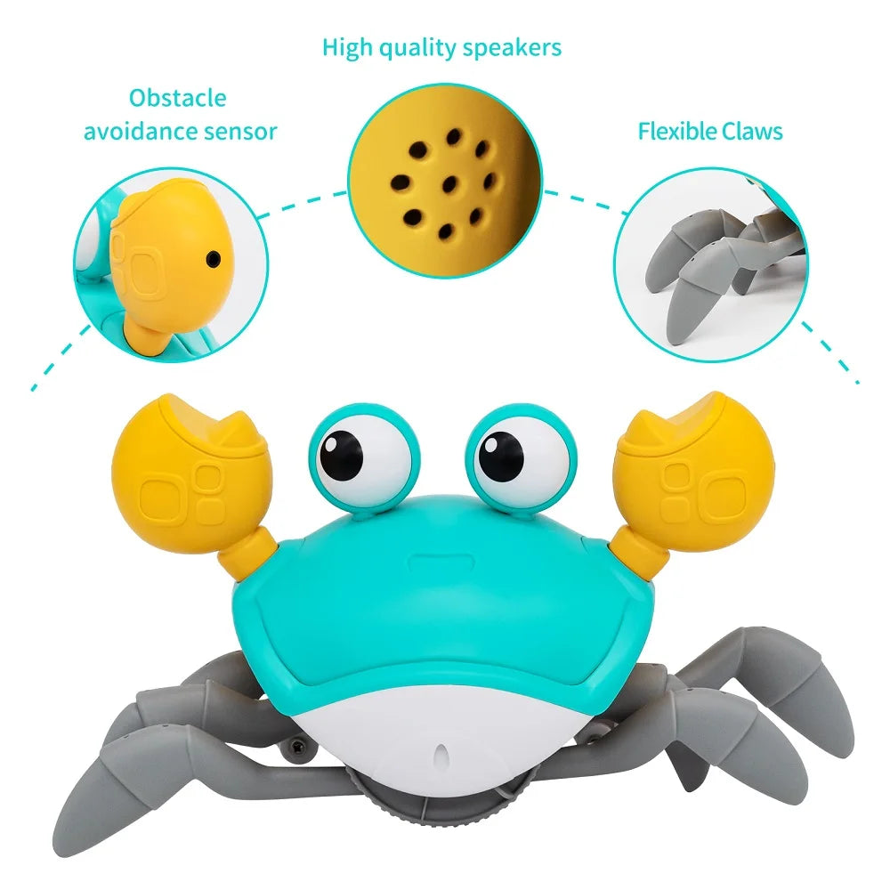 Interactive Dancing Crab Run Away Toy