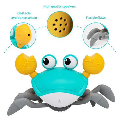 Interactive Dancing Crab Run Away Toy