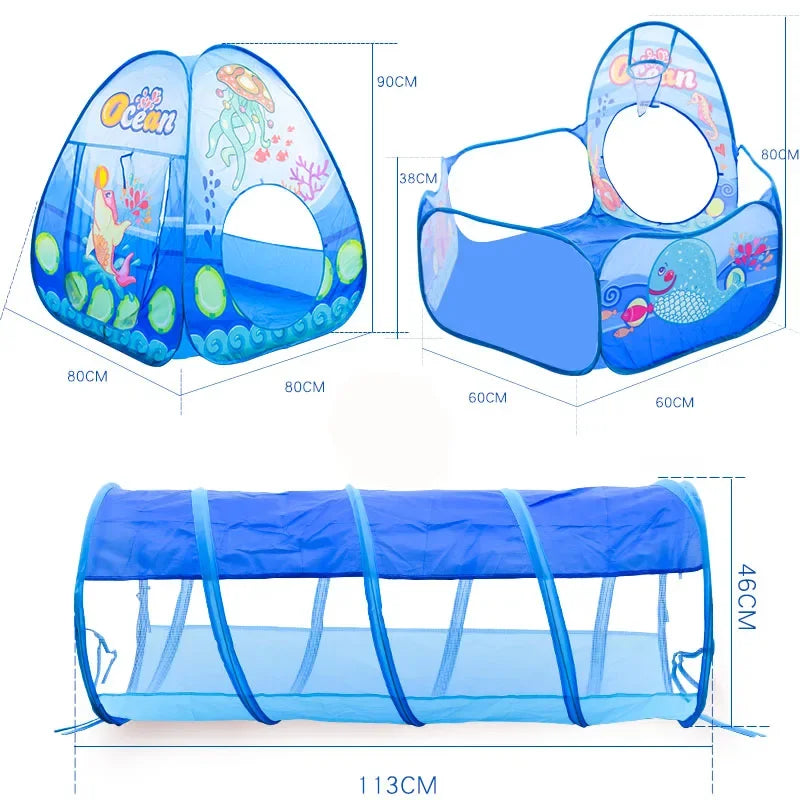 Tunnel Playground Pool