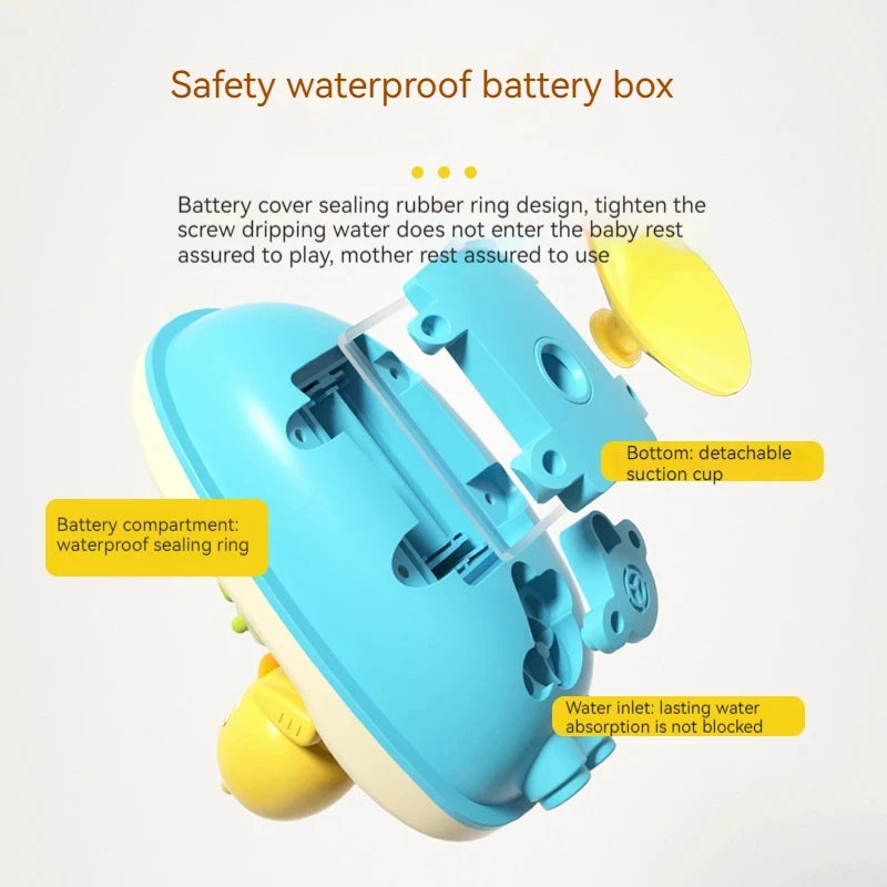 Cute Duck Bathtub Boat Toy
