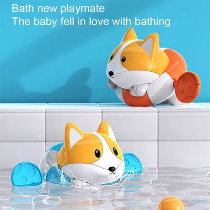 Swimming Fox Bath Toy