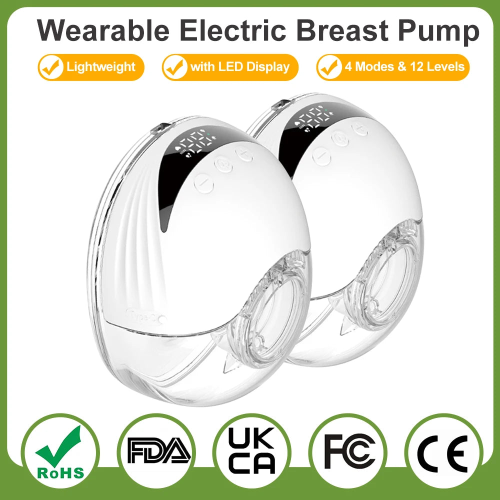 Wearable Breast Pump Hands Free