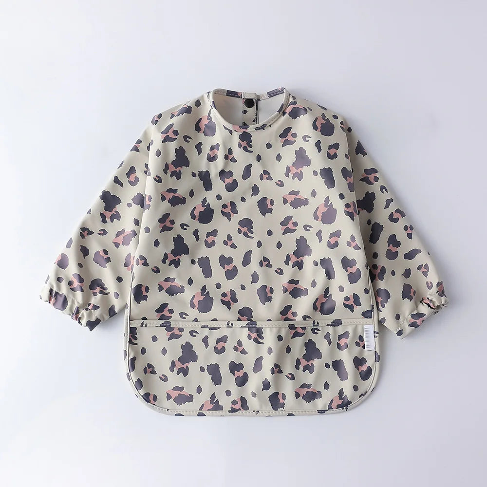 Long Sleeve Apron Pocket