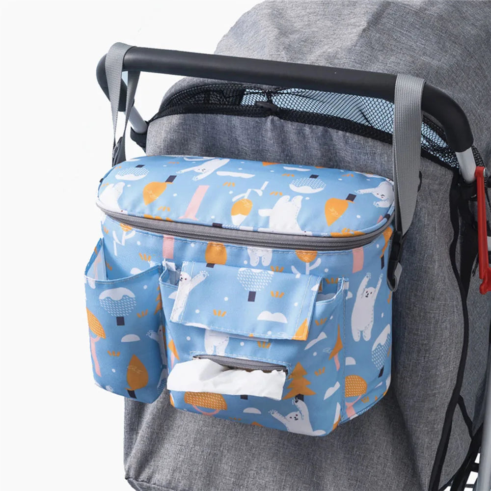 Universal Stroller Organizer with Cup Holders