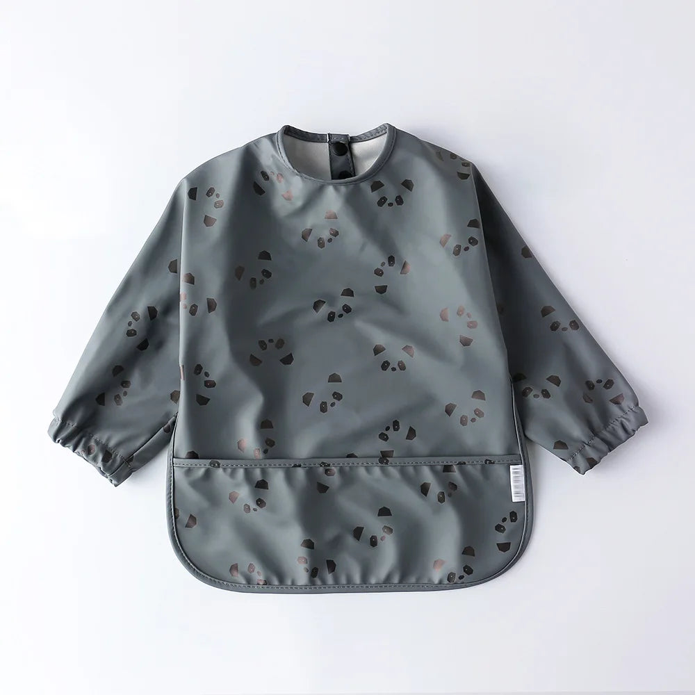 Long Sleeve Apron Pocket