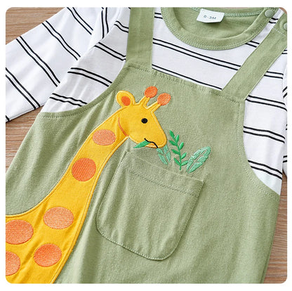 Playful Giraffe Romper