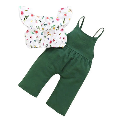 Girl Set Floral Print