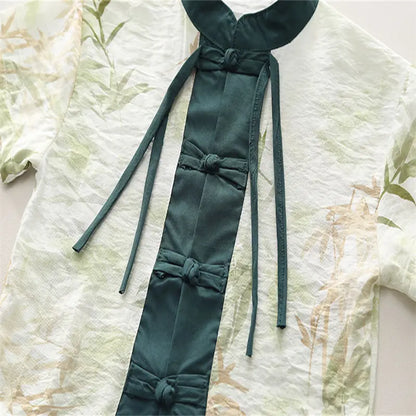 Summer Outfit Plant Print