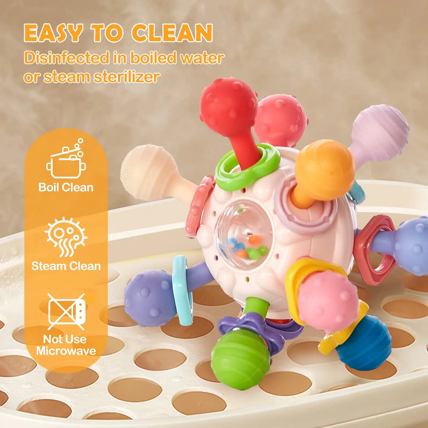 Sensory Baby Teething Toys