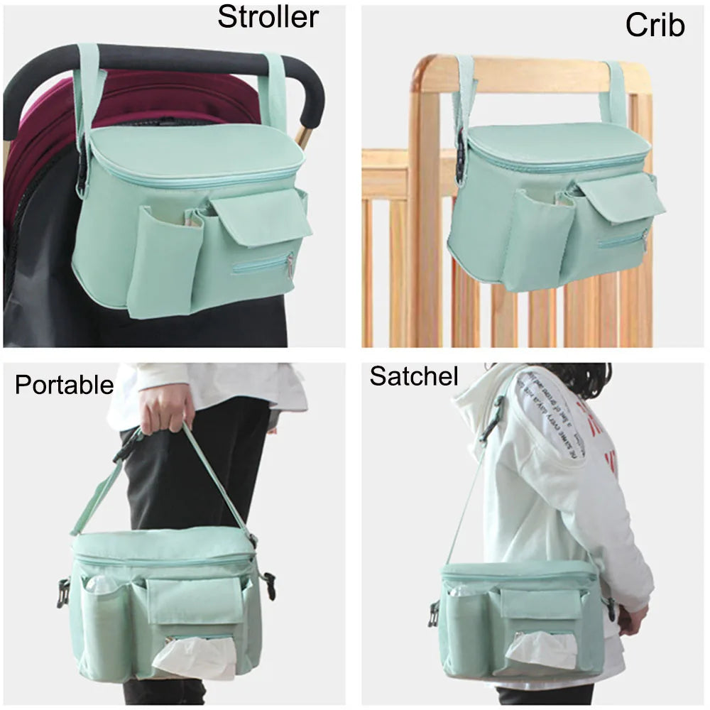 Universal Stroller Organizer with Cup Holders