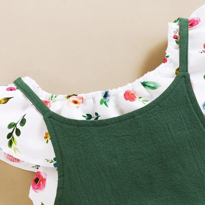 Girl Set Floral Print