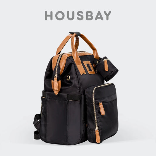 Mommy Bag With Detachable Feeding Bottle Pouch