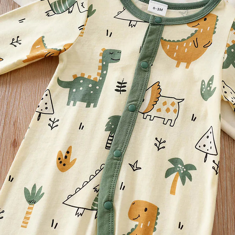 Cartoon Dinosaur One-Piece