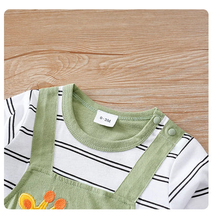 Playful Giraffe Romper