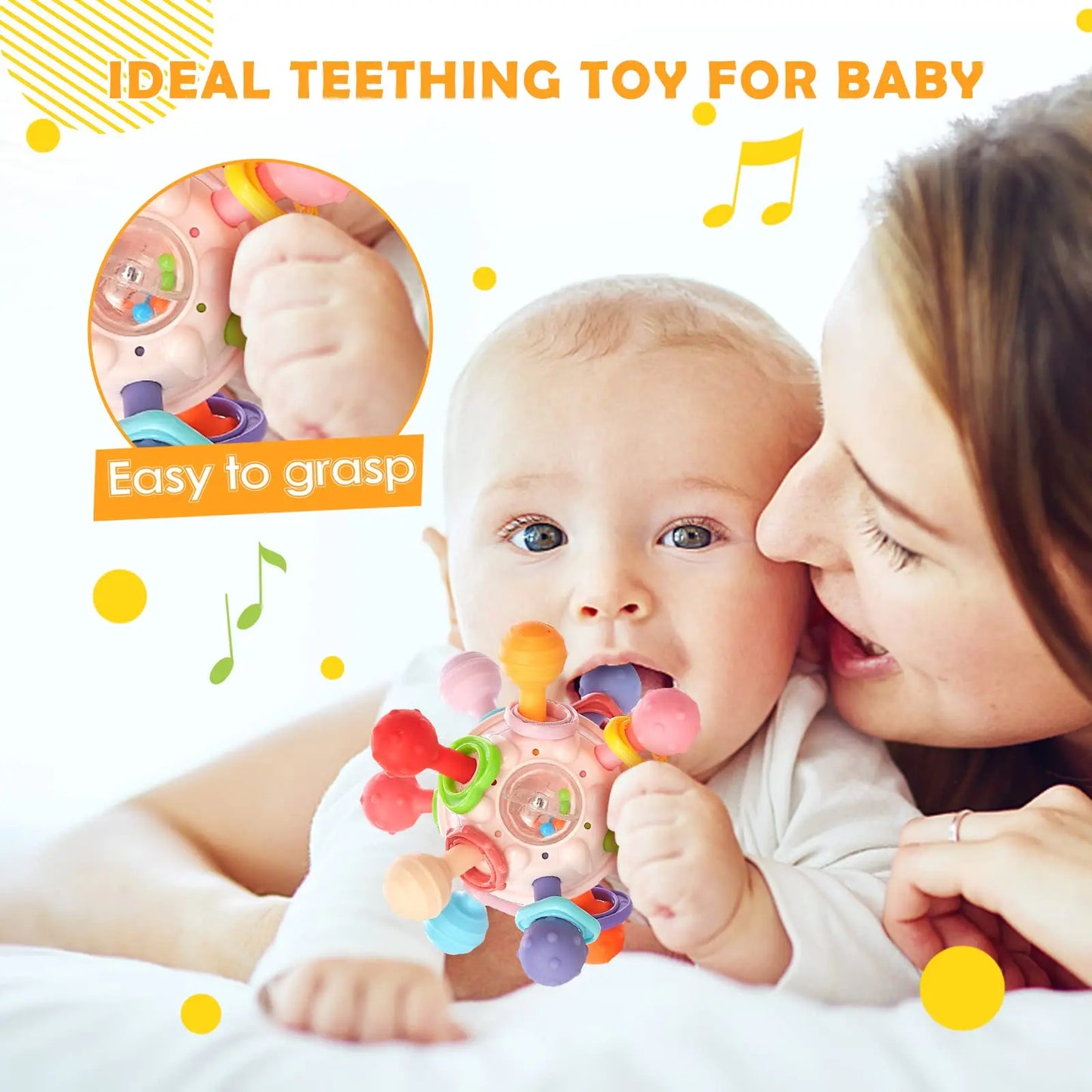 Sensory Baby Teething Toys