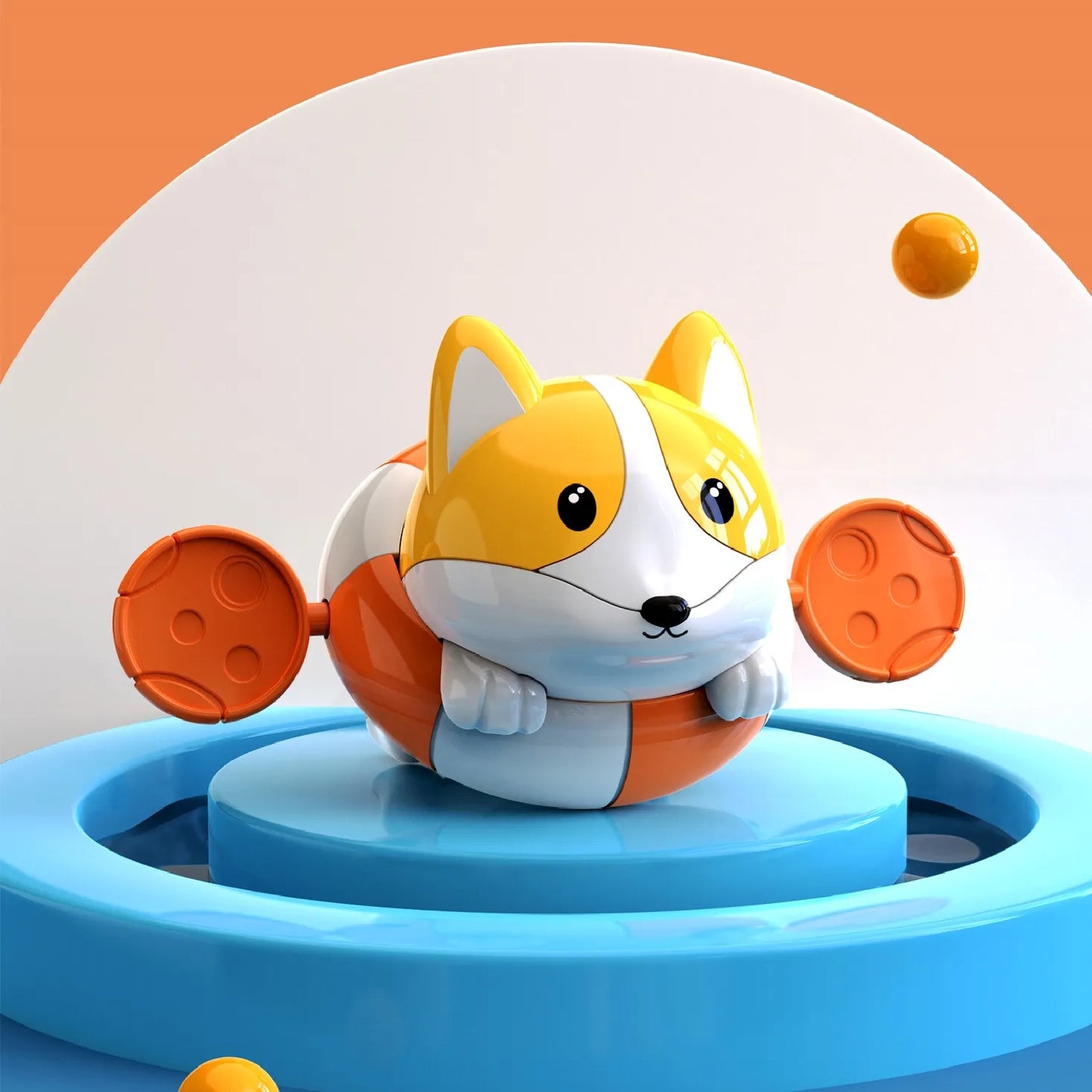 Swimming Fox Bath Toy