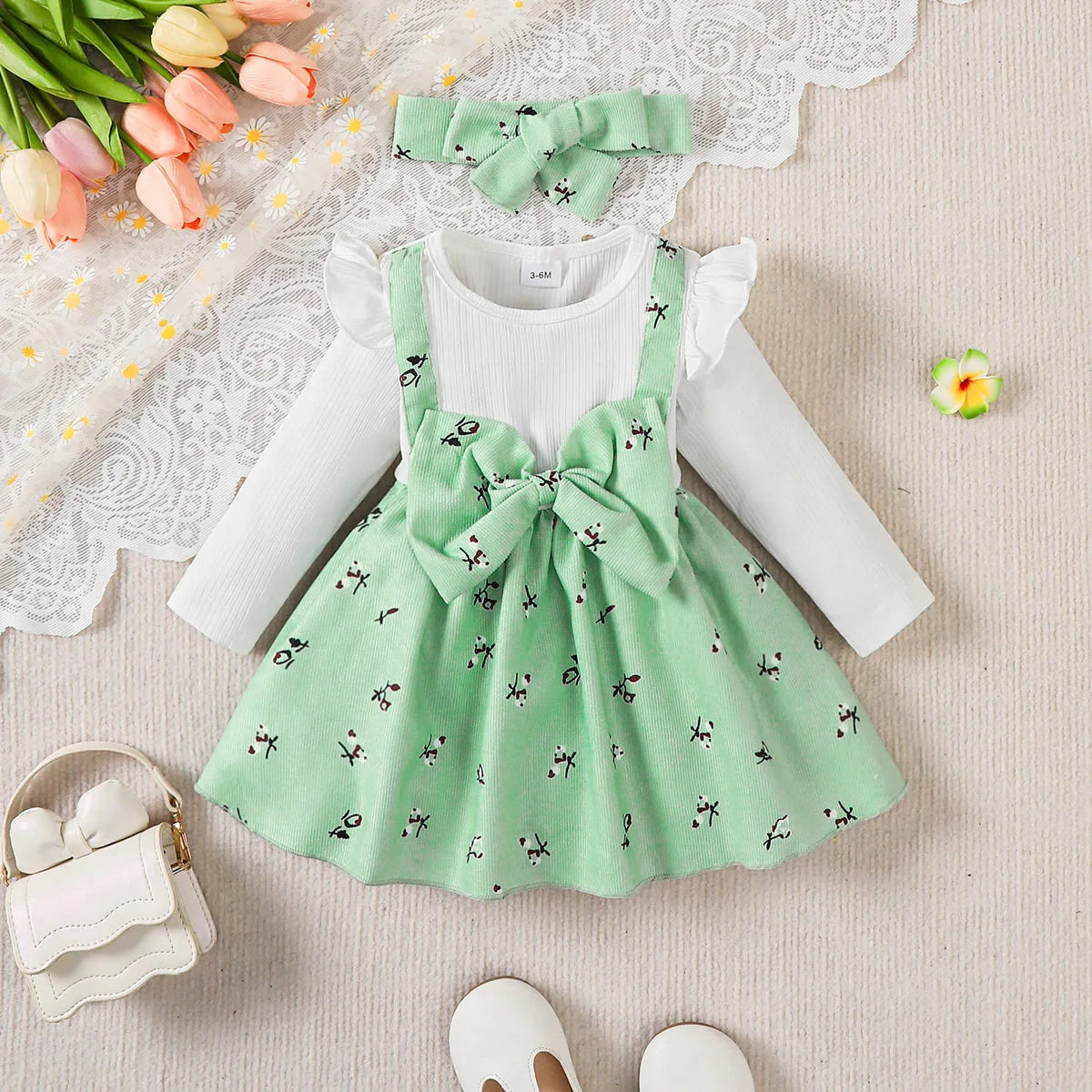 Dress Outfit With Headband