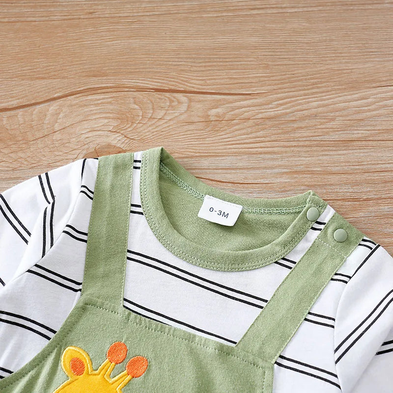 Playful Giraffe Romper