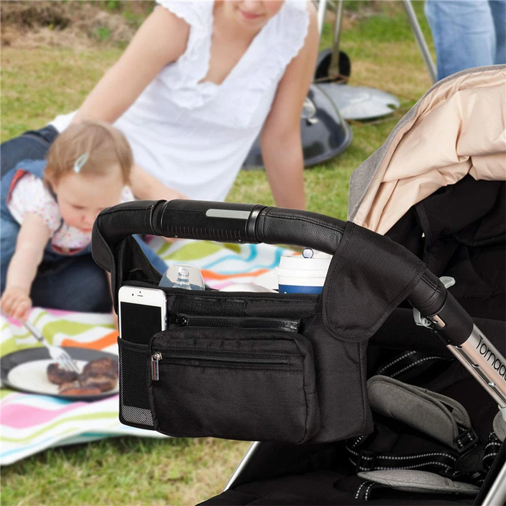 Stroller Organizer With Cup Holder