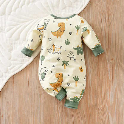 Cartoon Dinosaur One-Piece