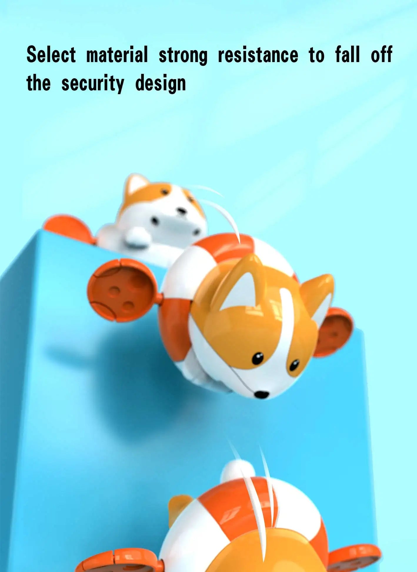 Swimming Fox Bath Toy